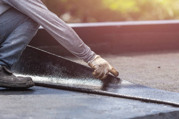 Professional Basement Waterproofing technician working in Palmyra, WI